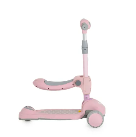Trotinetă 2 în 1 Moni Checkmate Lace Pink Trotinetă 2 în 1 Moni Checkmate Lace Pink