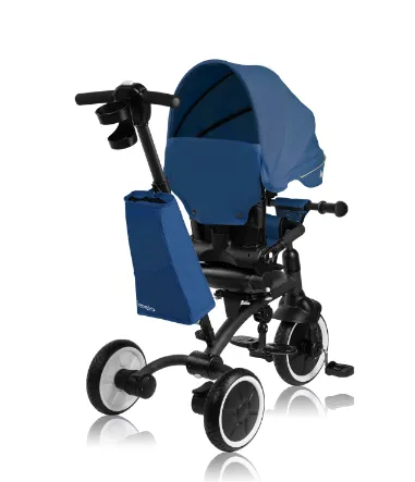 Tricicleta 2 in 1 Lionelo Tris Plus Blue Denim Tricicleta 2 in 1 Lionelo Tris Plus Blue Denim