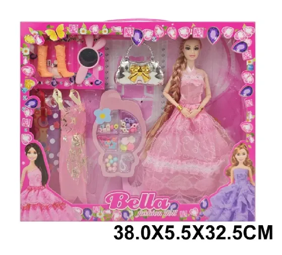 Papusa in set cu accesorii