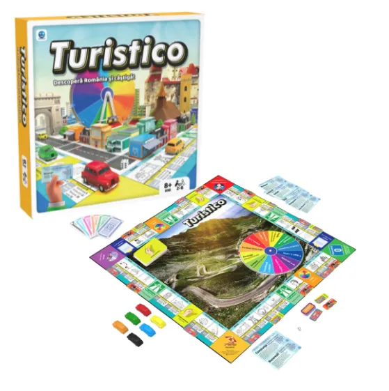 Joc de societate „Turistico”, (ro), Smile Games