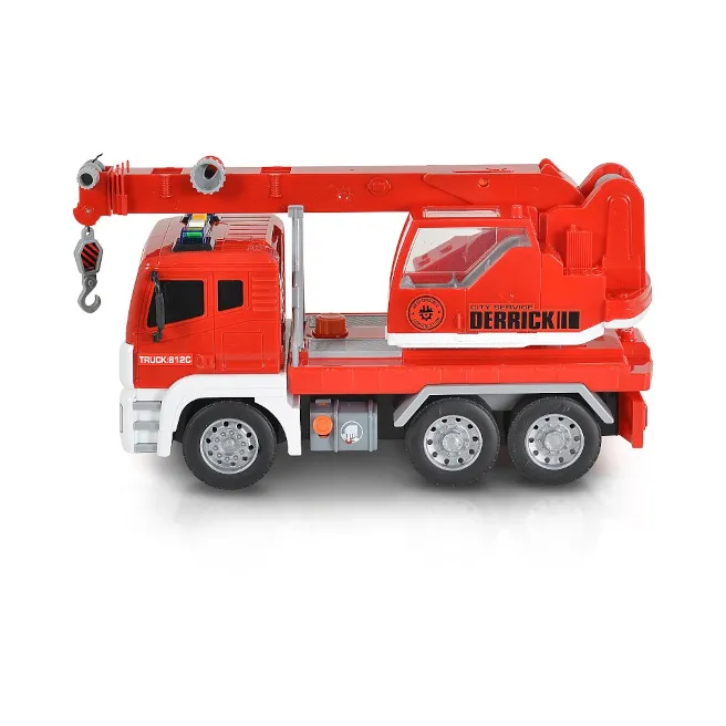 Camion de construcții 1:12 (cu lumină, sunet), cod 1760D Camion de construcții 1:12 (cu lumină, sunet), cod 1760D