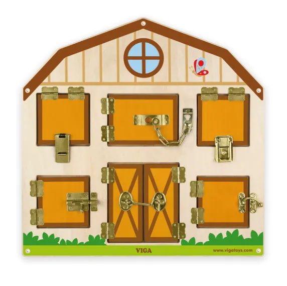 Busyboard (perete) – „Deschide lacătul”