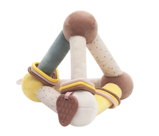 Jucărie de pluș Triunghi KikkaBoo Hedge-hugs, 18 cm