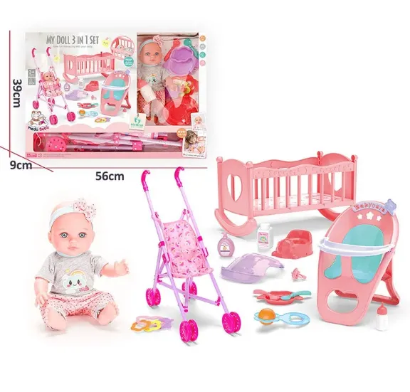 PAPUSA BABY CU ACCESORII CU SUNET (INSTRUCTIUNE IN ROMANA)