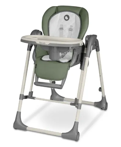 Scaun de masa cu funcție de balansare Lionelo Laurice Olive Green