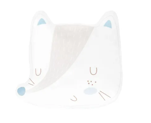 Jucărie de pluș Pernă KikkaBoo Little Fox, 35x30x11 cm