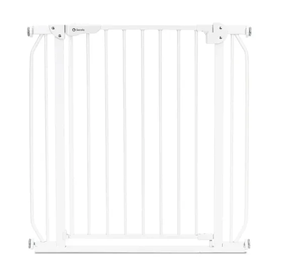Poartă de siguranță Lionelo Truus Slim White, 75-105 cm