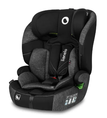 Scaun auto 76-150 cm (i-Size) Lionelo Levi One Black Grey