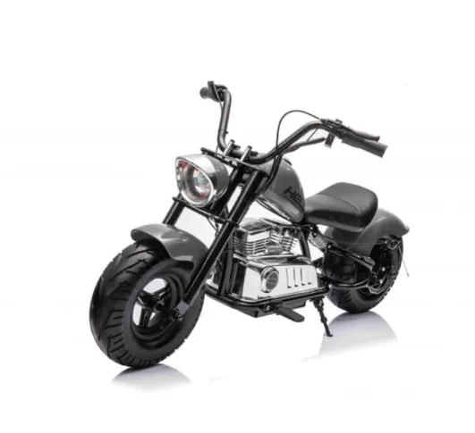 Chopper electric pentru motocicletă 24V10AH, 250Wx1, gri, XB-1058
