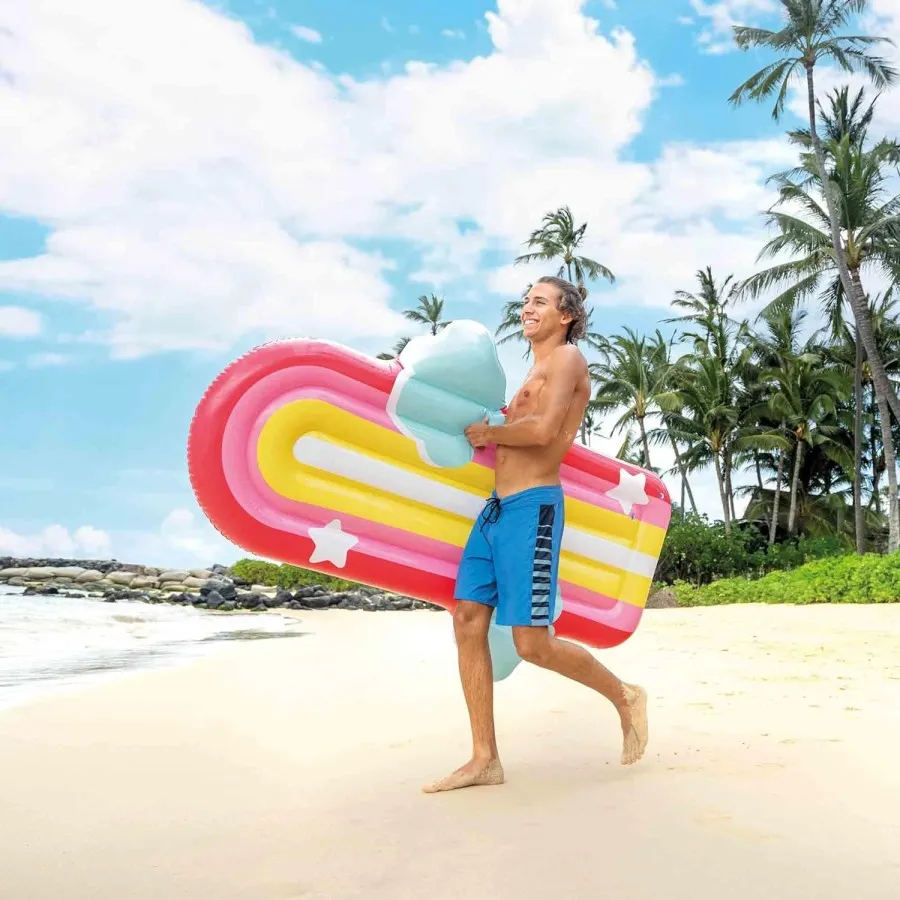 Pluta gonflabilă „Curcubeu” 175x117x20 cm) Art. 58729