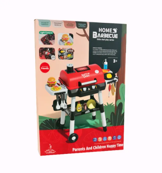 Set de grătar pentru copii cu lumină, sunet și abur, cod 952048