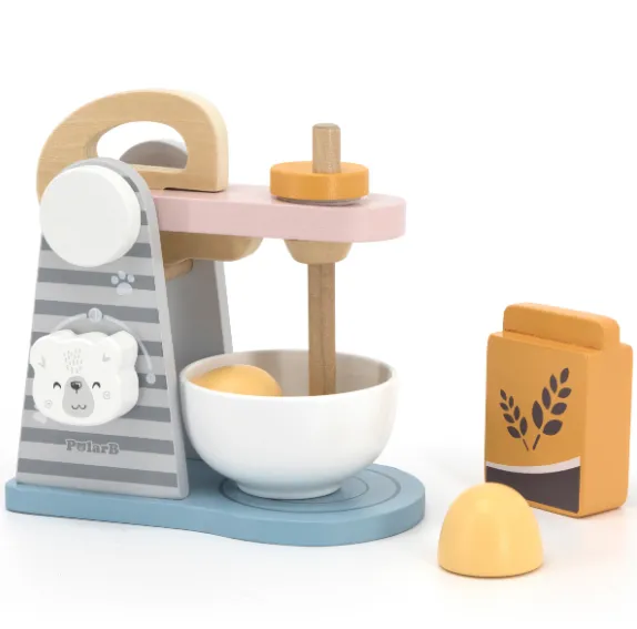 Set de joaca din lemn „Mixer”, 4 piese Set de joaca din lemn „Mixer”, 4 piese