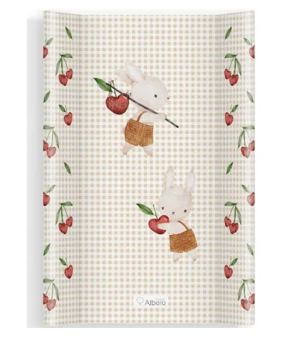 Saltea de infasat Albero Mio Cherry Fun, 70x47 cm