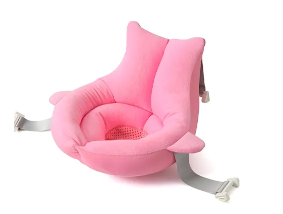 Suport textil pentru cădiță Moni Cradle Pink, 39x35x12 cm