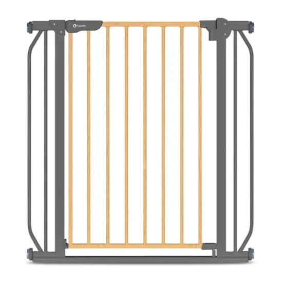 Poartă de siguranță Lionelo Truus Slim Gri Graphite, 75-105 cm