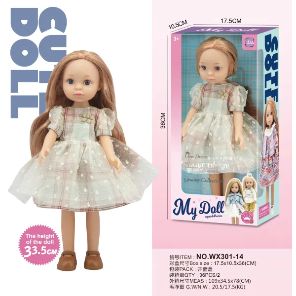 Papusa din vinil 35cm 008793 