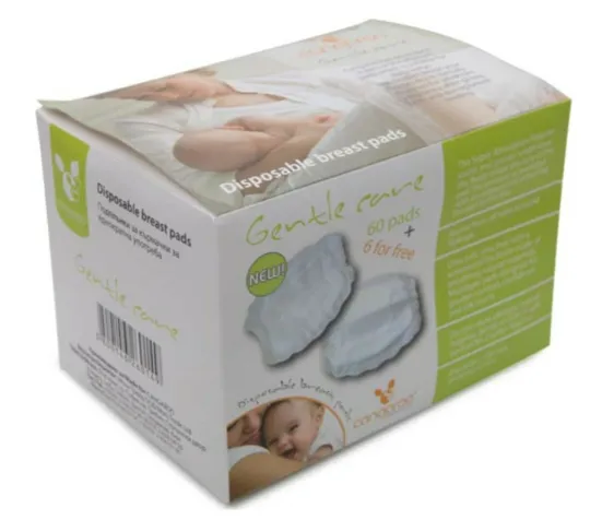 Absorbante pentru sân Moni Gentle Care, 66 buc.