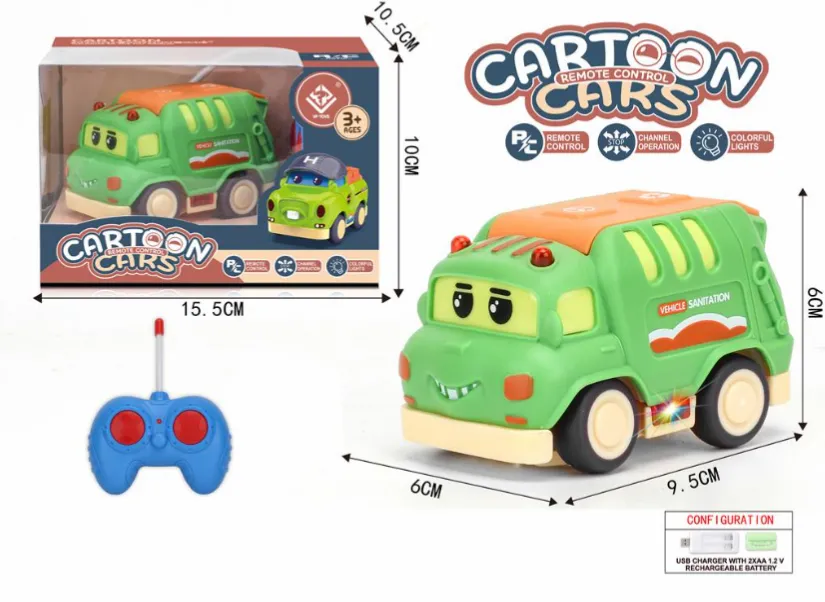  Mașină de jucărie cu telecomandă „Sanitație” 6168-2