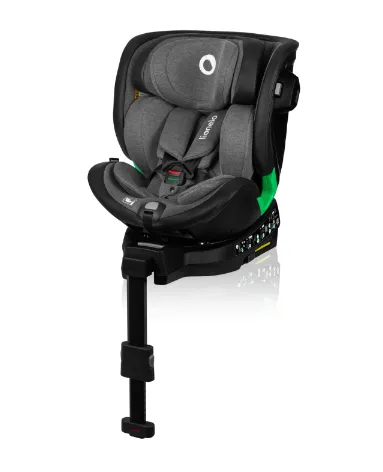 Scaun auto 0-36kg (I-Size) Lionelo Harmony Grey Graphite, rotativ 360