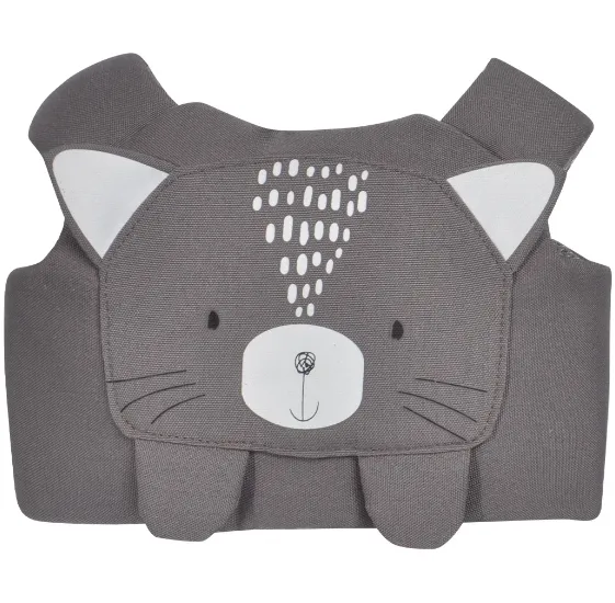 Ham de siguranta KikkaBoo Cat Grey