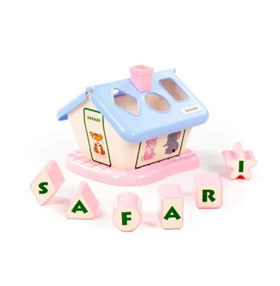 Căsuță educativă Safari cu sorter, Polesie (90300) Căsuță educativă Safari cu sorter, Polesie (90300)