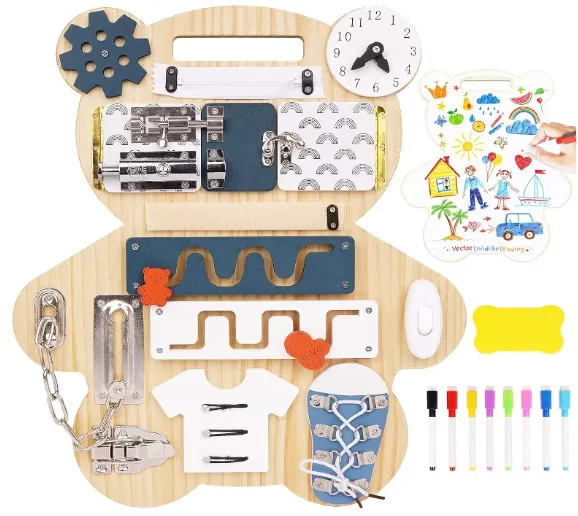 Busyboard 2 in 1 cu tabla S12D008