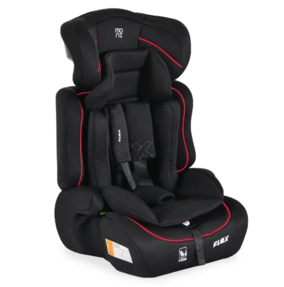 Scaun auto 76-150 cm (i-Size) Moni Flex Black Red