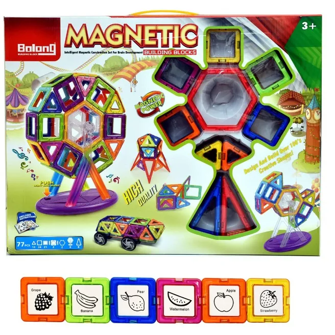 Constructor magnetic carusel, cod 942066