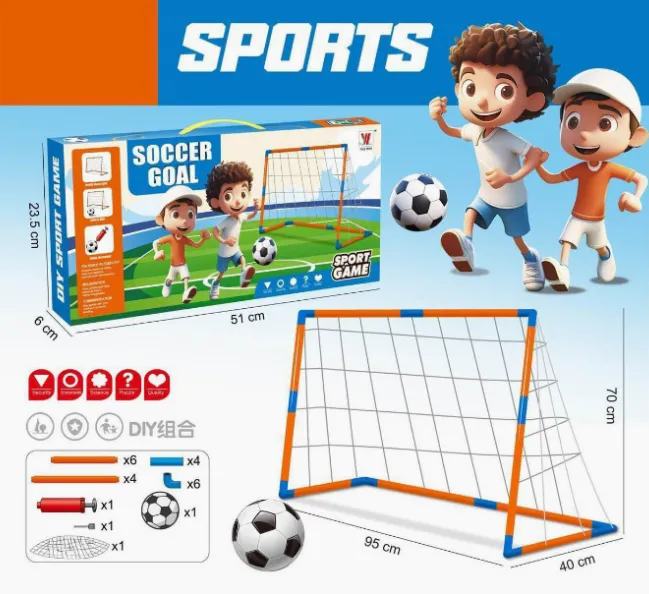 Porti de fotbal cu minge si pompa 893