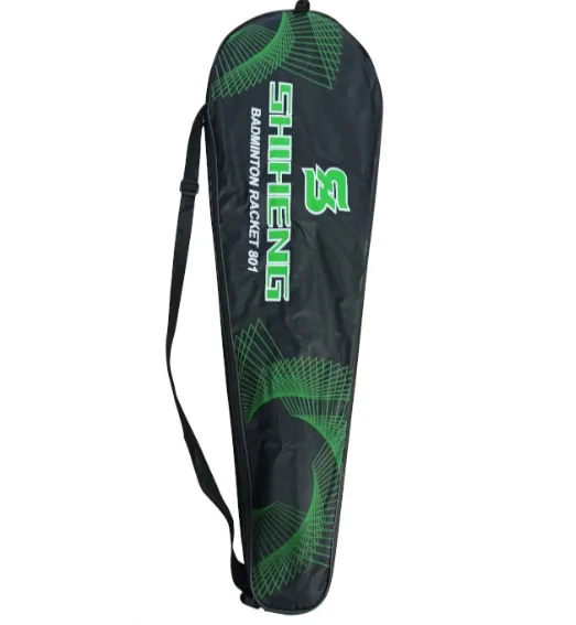 Badminton în husă, verde, cod 990222