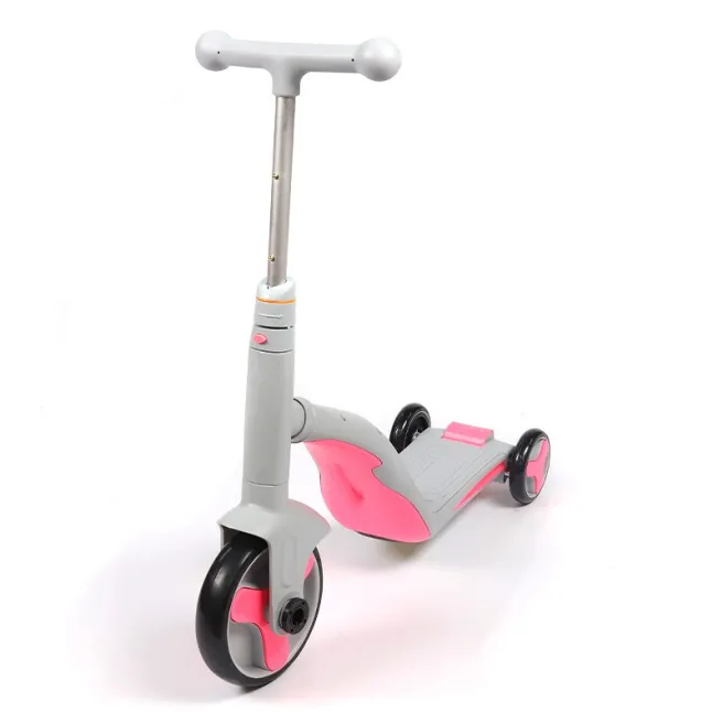 Trotinetă 2în1, roz, cod 136719