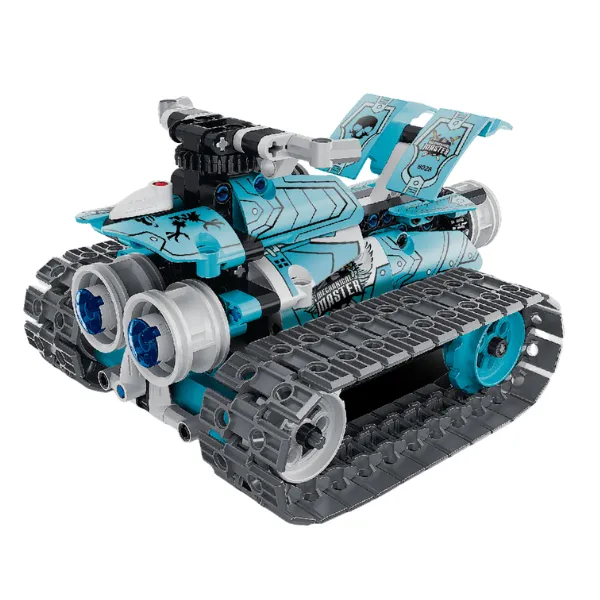 Set de construcție 3 în 1 iM Master Mechanical Master „Robot – detectiv ”, cu telecomandă, 494 piese