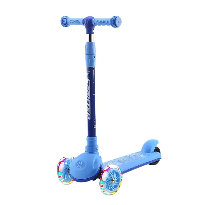 Trotineta pentru copii F025, albastra