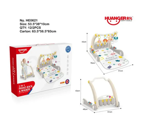 Jucarie educativa cu roti 2 in 1 HE0621