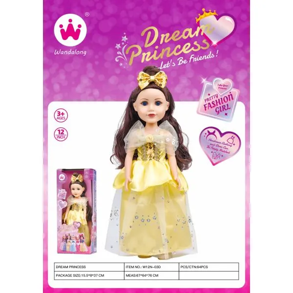 Papusa 30cm din vinil 008544 