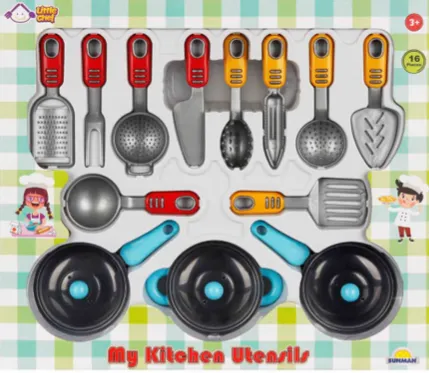 Set de joacă Bucătăria mea, 16 piese S00004681