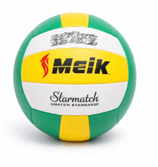 Minge de volei Size 5 Machine-Stitched, galben-verde, cod 2200D
