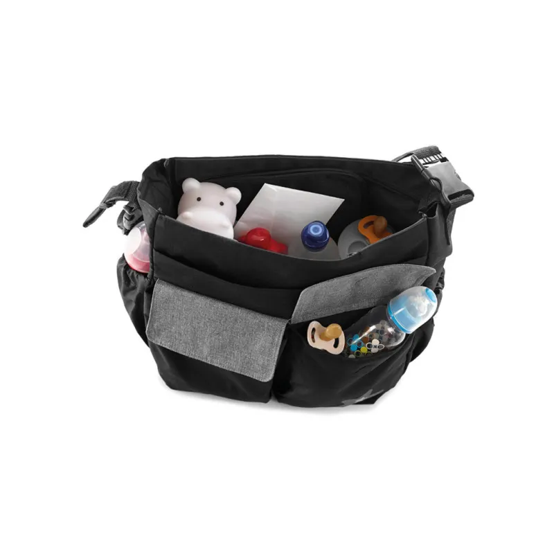 Geanta pentru carucior Mama Bag Jane Neagra (080182 S45)
