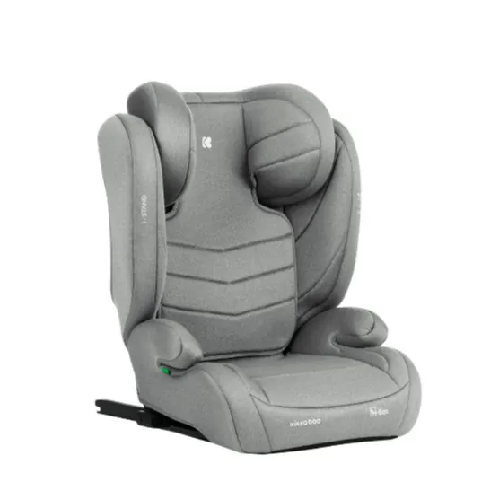 Scaun auto 15-36kg (i-Size) Isofix Kikkaboo i-Stand Light Grey