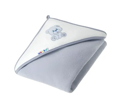 Prosop de baie Akuku Bear Blue, 100x100 cm