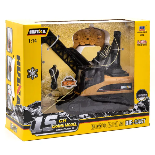 Macara pe șenile cu telecomandă (15 funcții), cod 39028