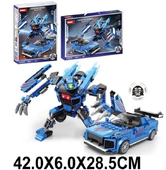 Constructor 2 in 1,robot – masina