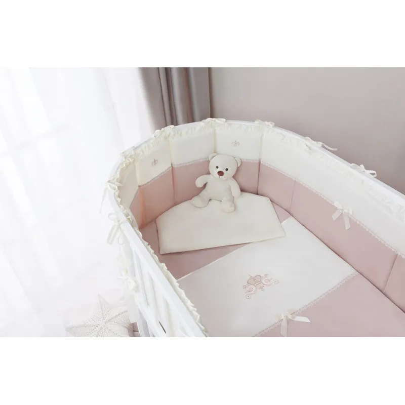 Lenjerie de pat pentru copii Perina Estelle Oval (EO7-125х75) Alb