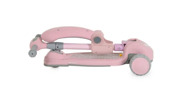 Trotinetă 2 în 1 Moni Checkmate Lace Pink Trotinetă 2 în 1 Moni Checkmate Lace Pink
