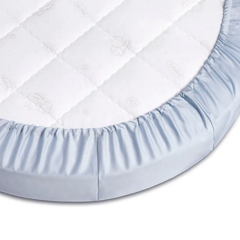 Cearșaf de pat pe bandă elastică Perina (PRO-125x75.10) Albastru