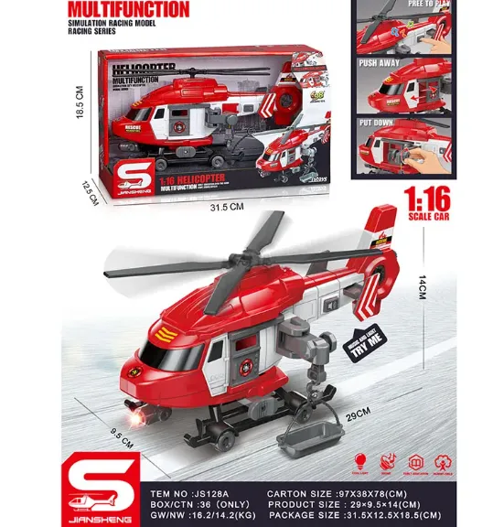 ELICOPTER CU SUNET SI LUMINI (INSTRUCTIUNE IN ROMANA) 72108
