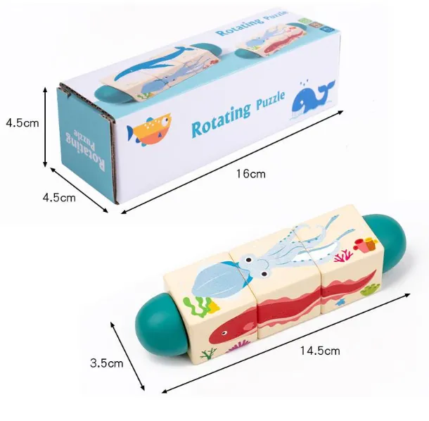 Puzzle 3D din lemn, 5733