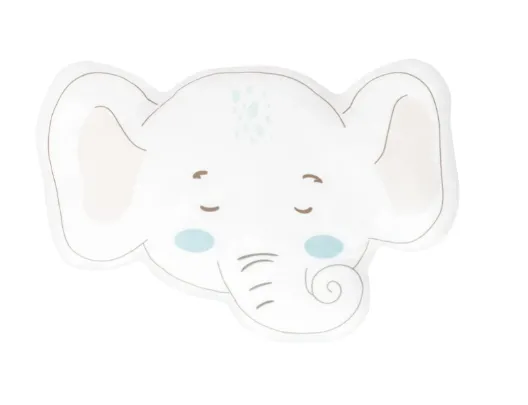 Jucărie de pluș Pernă KikkaBoo Elephant Time, 30x45x11 cm