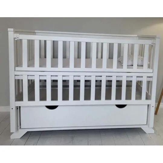 Кроватка Goydalka Alex Premium (1B26-1) Белая