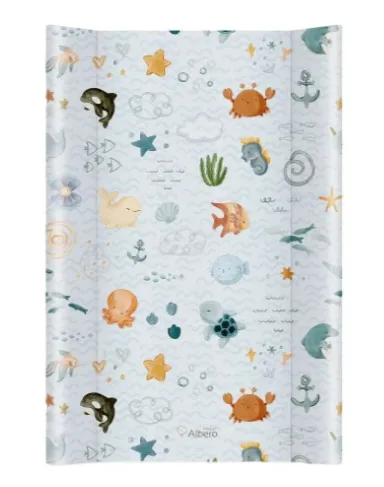 Saltea de infasat Albero Mio Crab and Friends, 70x47 cm